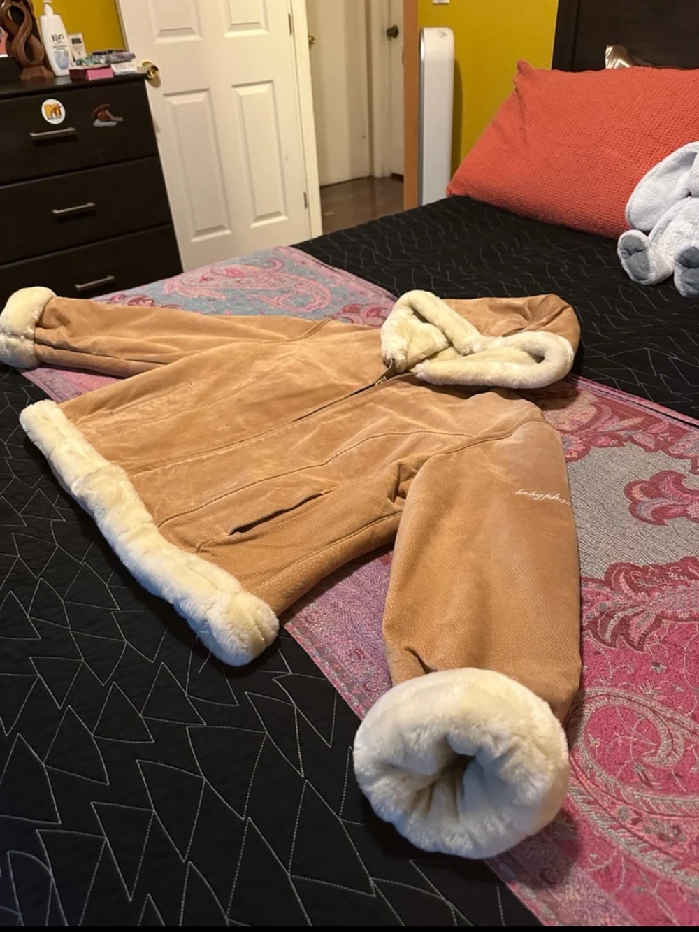 Baby Phat Vintage Y2K Fur Coat - Picture 3 of 12